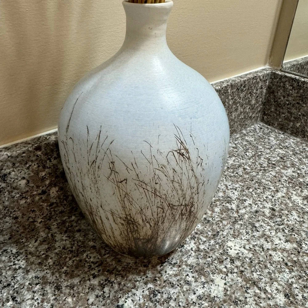 *FRAGILE ITEM* Excellent Condition 10” Vase (Artist Initials DH)